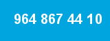 964 867 44 10 964 867 44 10